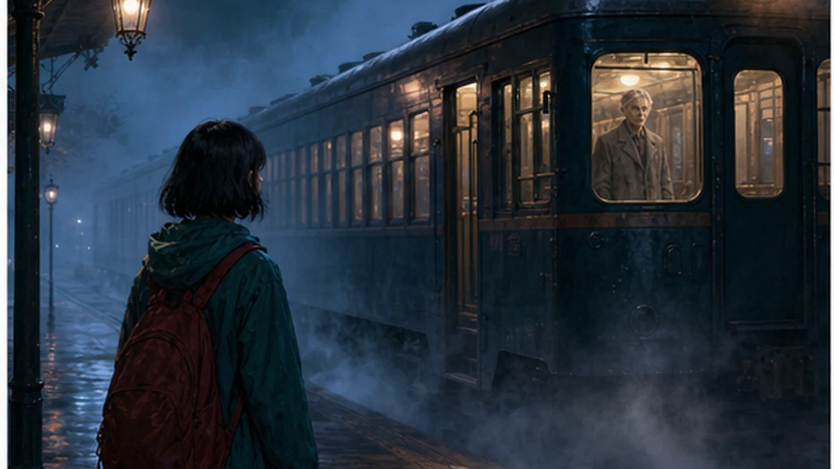 Night Train — Adventure interactive English story cover