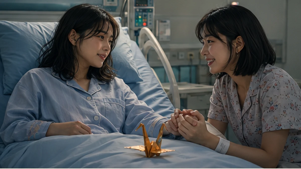 Paper Cranes, chapter 10: The Thousandth Crane