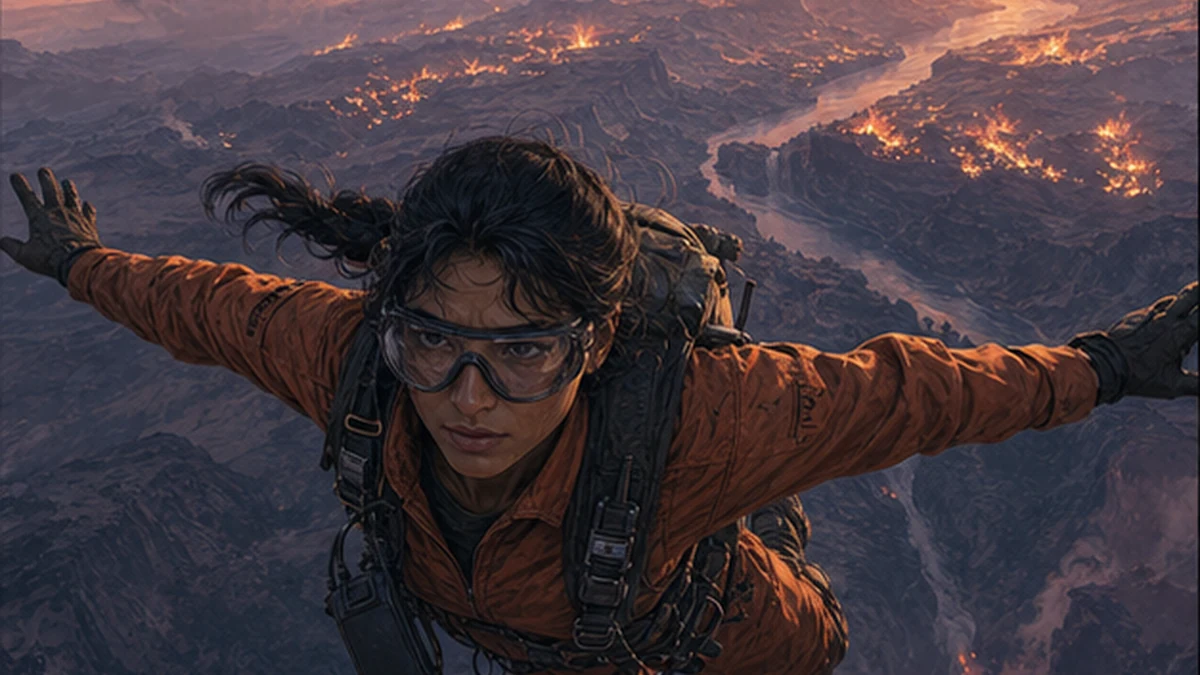 Terminal Velocity — Thriller interactive English story cover