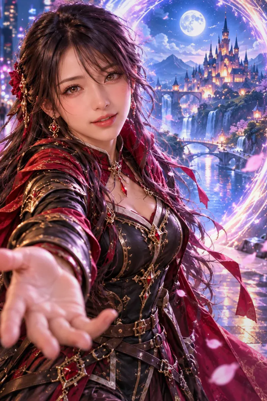 Occupation: otherworlder: Across the portal, a guild clerk demands your name, occupation, emergency contact, and special skill. Your phone has no signal, but its flashlight appears to be legendary magic here.