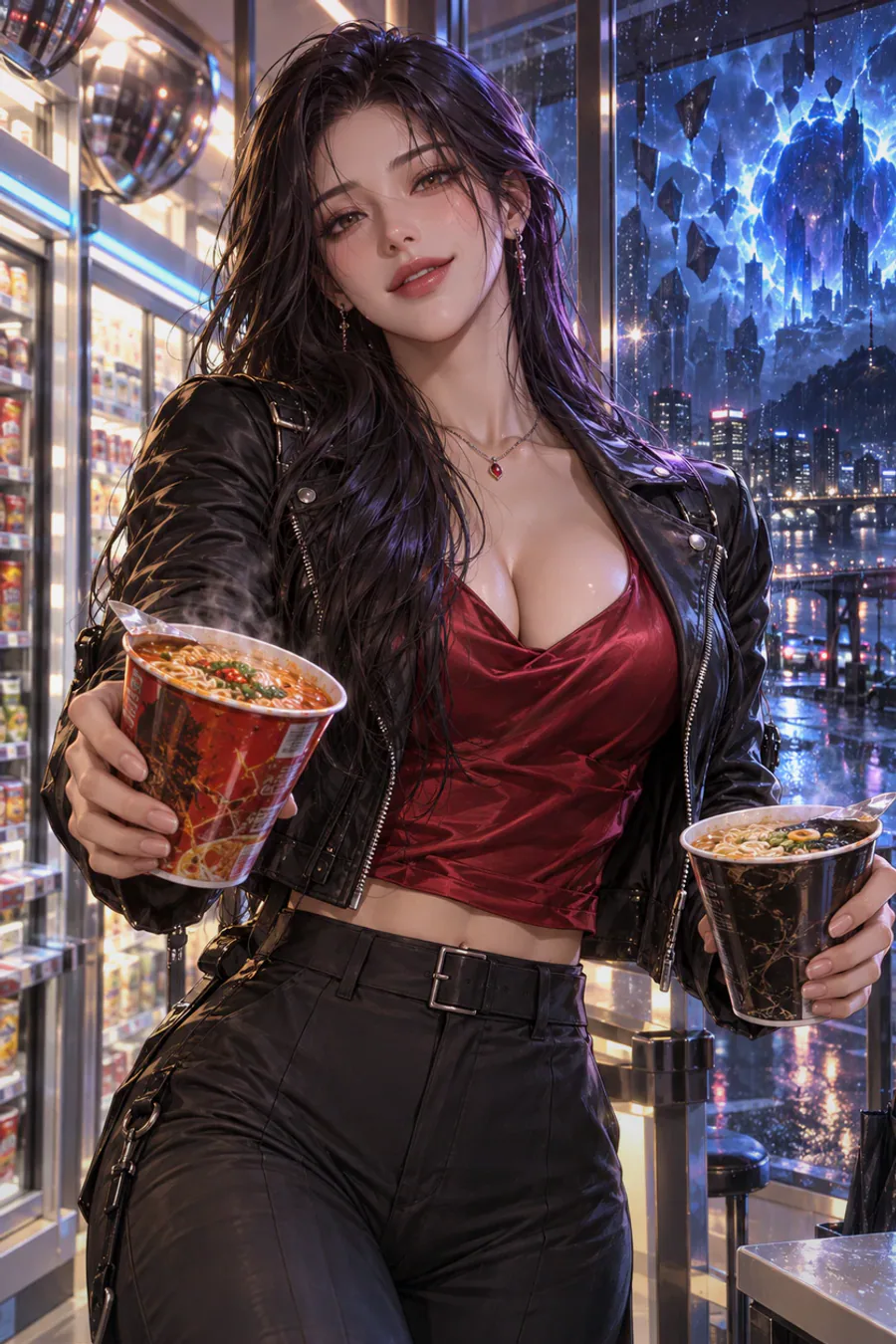 The hero nobody interviews: Fans recognize Hye-jin through the window. She lowers her cap and admits that fame makes every meal feel like a performance.