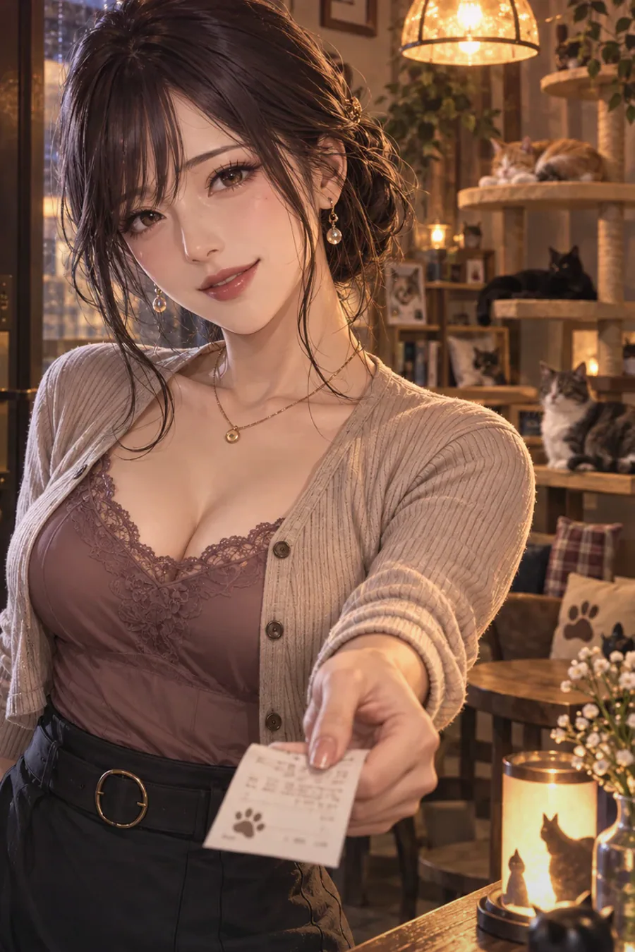 The wrong delivery bag: A courier leaves a breakfast order meant for another shop. Yuna finds a paper crane inside the bag.