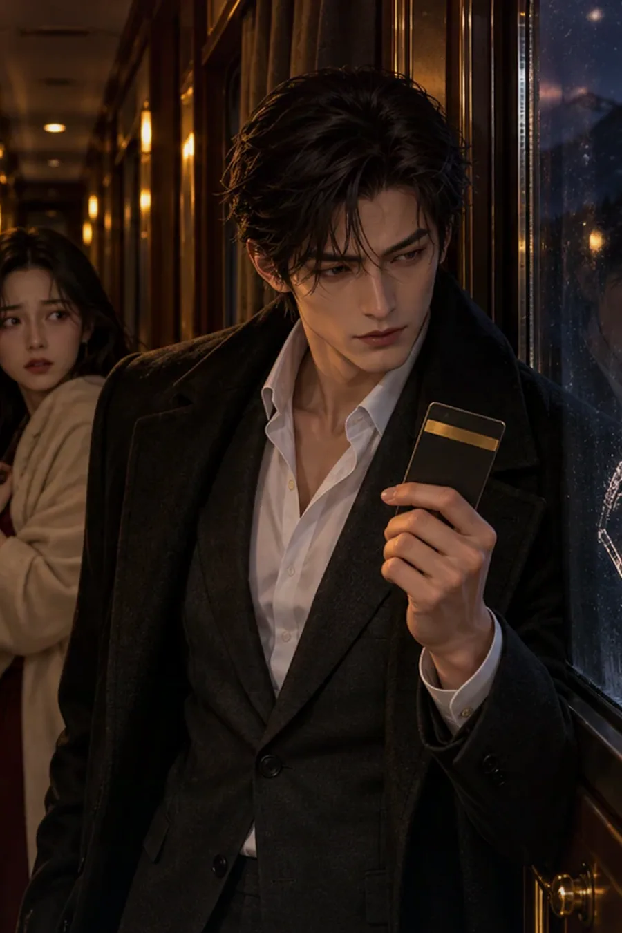 The passenger who was deleted: The eighth traveler is Dr. Mara Voss, an anti-corruption witness. Her valid ticket exists, but her name vanished from the system twelve minutes after departure.
