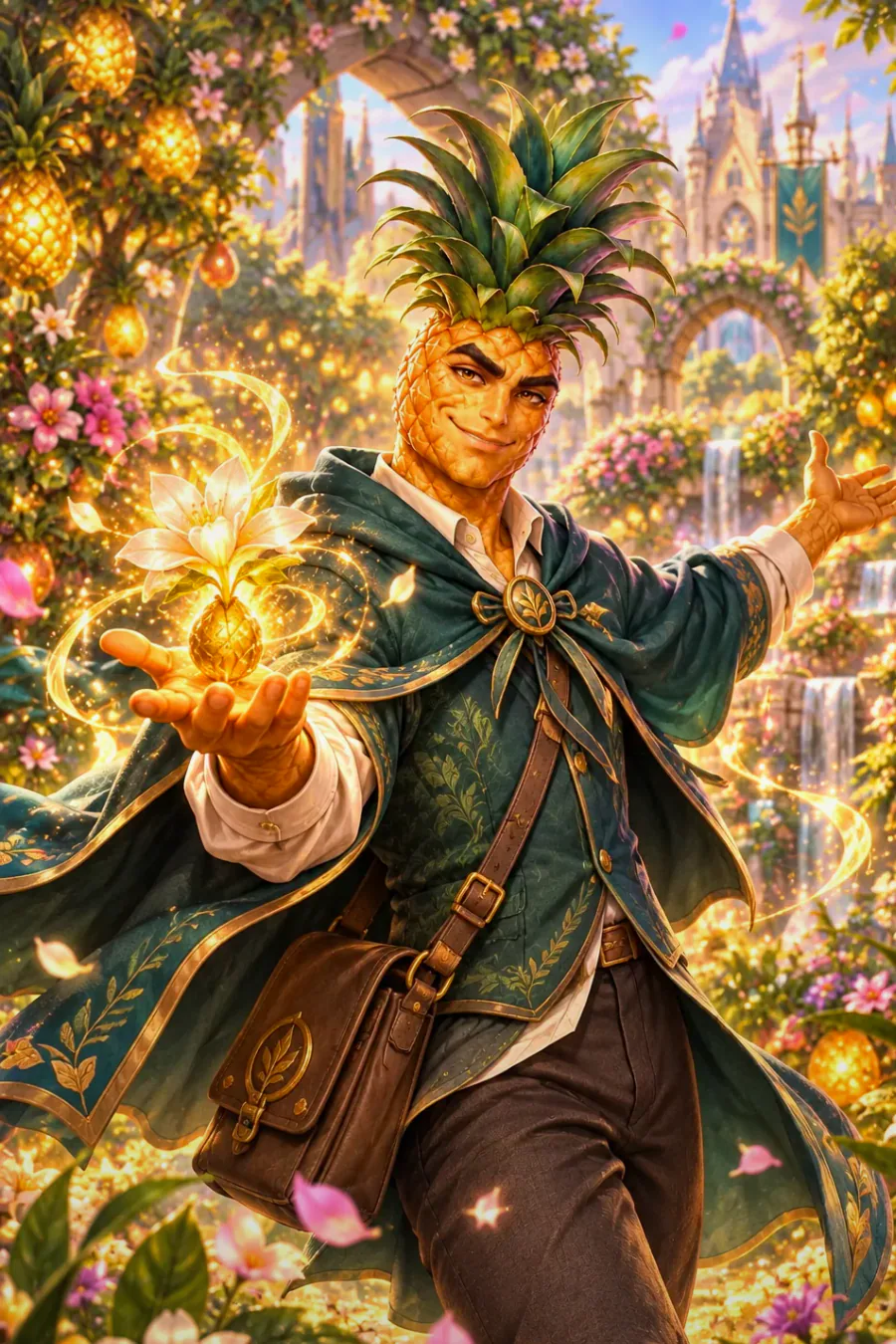 A little light: You whisper hello, and a tiny warm light pops from your wand like a firefly. Pip claps so hard he drops his book. The leaves lean toward you, listening. Now try a real spell: pick one and say it out loud.