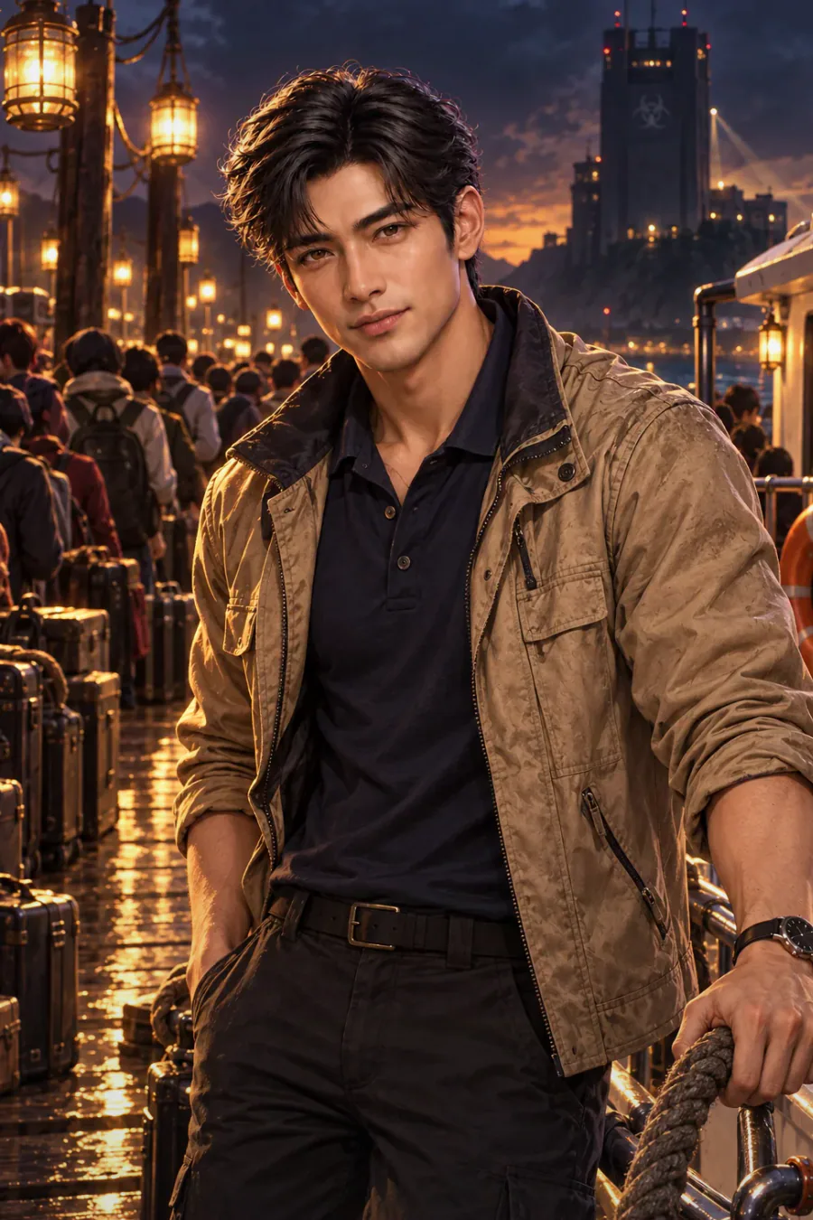 The hidden ledger: Behind a loose plank you find a hidden ledger, and its columns name the smuggler at last. The evidence is damning, but the crew who carried the crates were only feeding their families. Leo weighs the book in his hand and waits for your verdict.