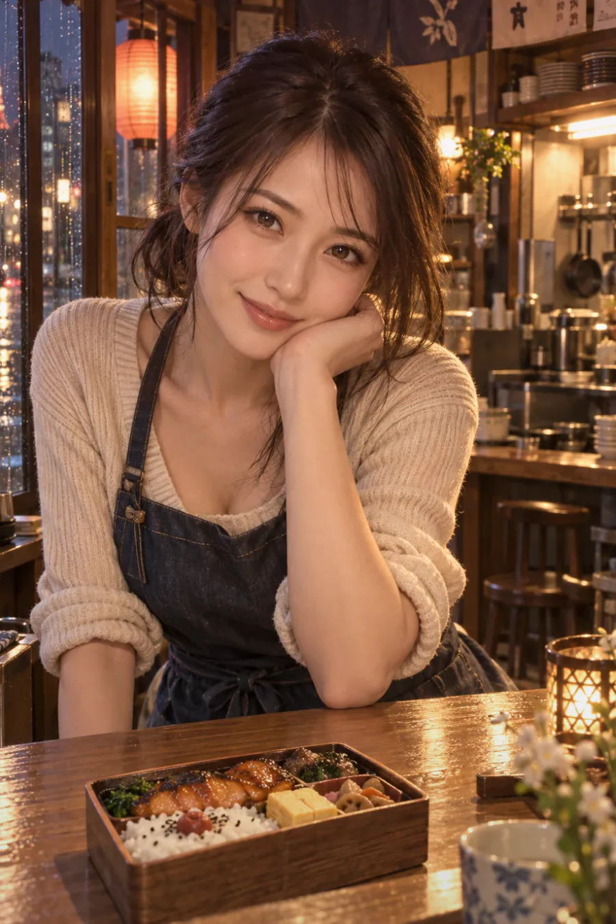 A goodbye sent to the wrong person: The letter is an apology from a customer who planned to leave Tokyo without saying goodbye to his sister.