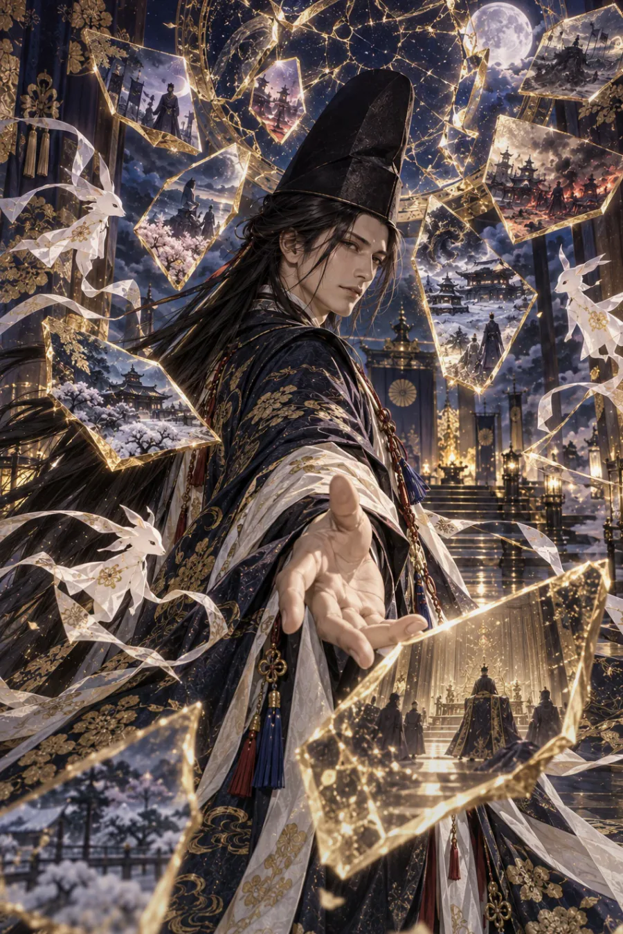 The minister behind the moon: A minister favors the future in which emergency powers pass to his clan. He calls alternative readings disloyal and treats fear as proof.