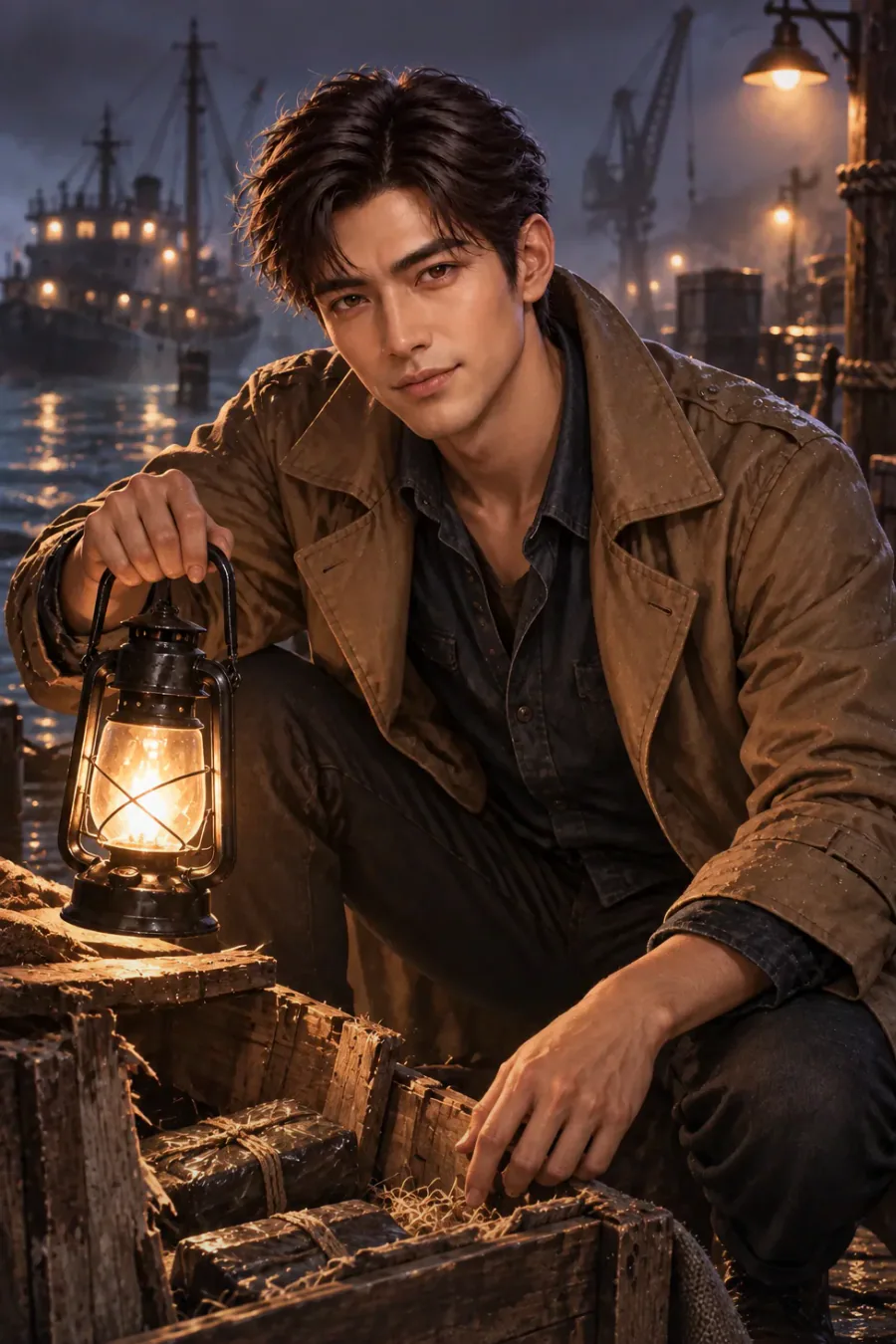 The hardest call: A desperate man forces his way forward, demanding a seat, and the whole pier goes quiet to watch what you do. Behind him a young mother holds a baby and says nothing. Leo steps back and lets you decide.